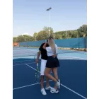 Midnight and White Skort