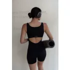 Soft Back Short Midnight Onesie