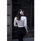 Midnight and White Cozy Overall 