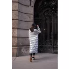 White and Midnight Cozy Cardigan