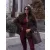 Burgundy Corset Onesie