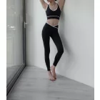 Midnight and White Wrap Pants