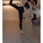 Midnight and White Wrap Pants