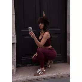 Burgundy Wrap pants