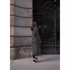 Midnight and White Cozy Cardigan