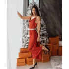 Red Sparkler Mykonos Dress