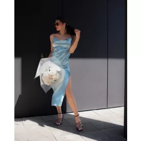 Sky Blue Mykonos Dress