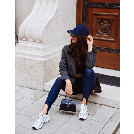 Navy Strappy Pants