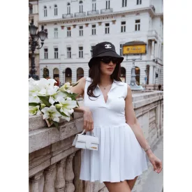 White Monaco Dress